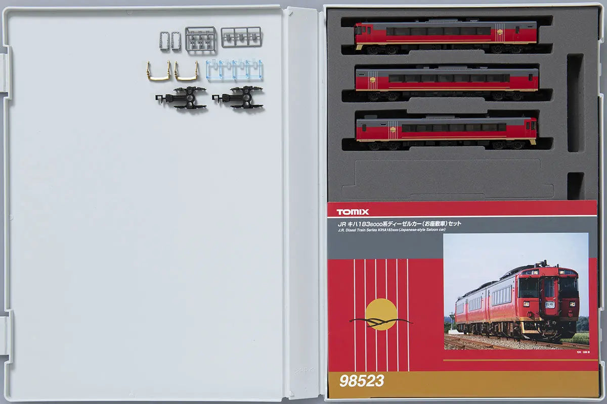 Tomix 98523 JR Series KIHA 183-6000 Diesel Car (Japanese Style Car) 3 Cars Set (N scale) Tomix