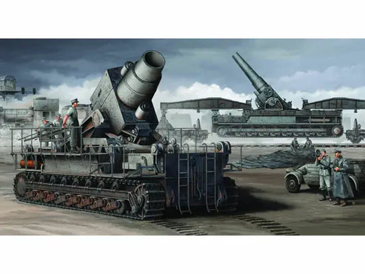 Trumpeter 1/35 Morser Karl-Gerat 040/041 (Initial Version) Plastic Model Kit - Franklin Hobbies Ltd