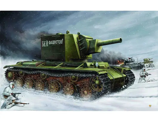 Trumpeter 1/35 Russian KV “Big Turret Tank - Franklin Hobbies Ltd