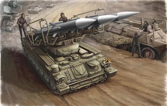 Trumpeter 1/35 Russian SAM-6 antiaircraft missile - Franklin Hobbies Ltd