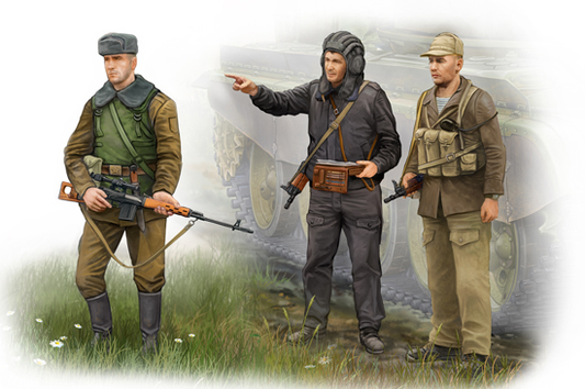 Trumpeter 1/35 Soviet Soldier –Afghan War Plastic Model Kit