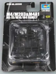 Trumpeter 1/35 AR-15/M16/M4 FAMILY-M4 - Franklin Hobbies Ltd