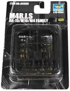 Trumpeter 1/35 AR-15/M16/M4 FAMILY-M4RAS - Franklin Hobbies Ltd