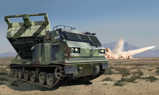 Trumpeter 1/35 M270/A1 Multiple Launch Rocket System - US