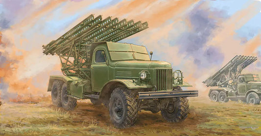 Trumpeter 1/35 Soviet 2B7 Multiple Rocket Launcher BM-13 NM Plastic Model Kit - Franklin Hobbies Ltd