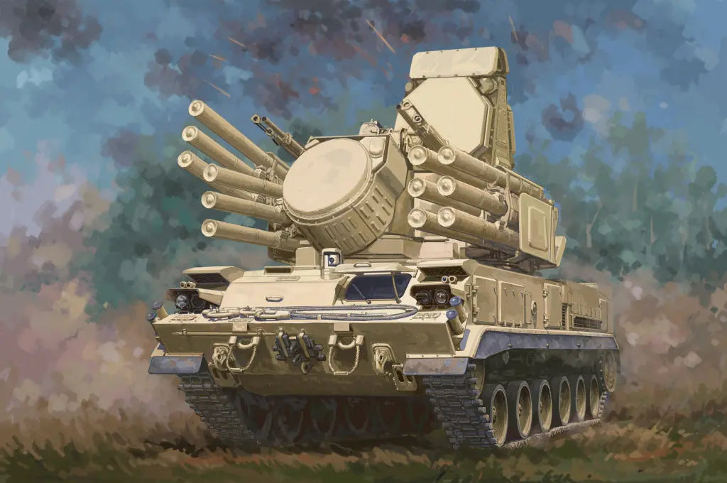 Trumpeter 1/35 ZPRK DB 96K6 Pantsir-S1 (Tracked) Plastic Model Kit Trumpeter