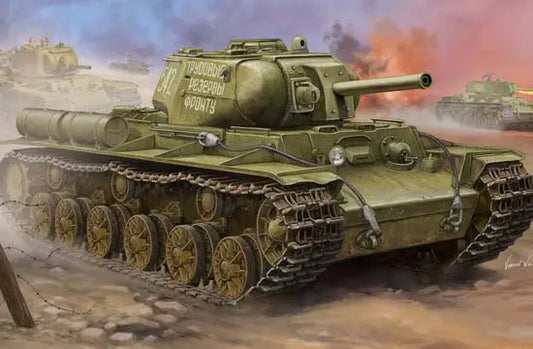 Trumpeter 1/35 Soviet KV-8S Heavy Tank - Franklin Hobbies Ltd