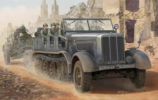 Trumpeter 1/35 Sd.Kfz.8 Schwerer Zugkraftwagen 12t - Franklin Hobbies Ltd
