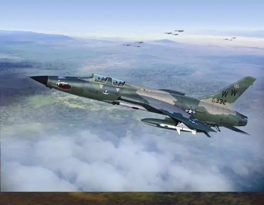 Trumpeter 1/72 F-105G "Thunderchief" - Franklin Hobbies Ltd