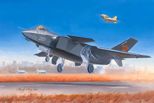Trumpeter 1/72 Chinese J-20 Fighter - Franklin Hobbies Ltd