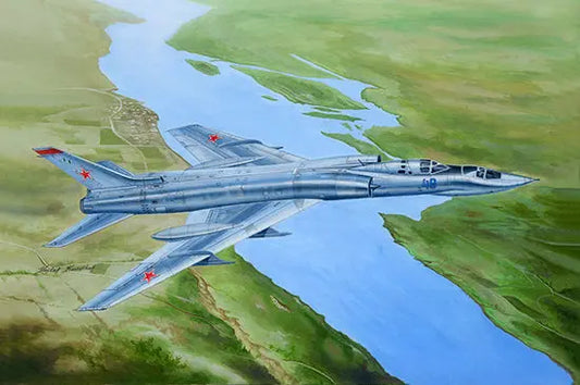 Trumpeter 1/72 Tu-128UT Fiddler Plastic Model Kit - Franklin Hobbies Ltd