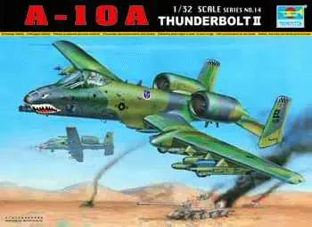 Trumpeter 1/32 US A-10A Thunderbolt II Plastic Model Kit - Franklin Hobbies Ltd