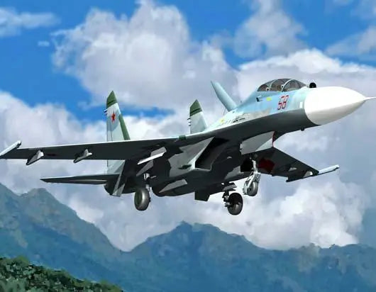 Trumpeter 1/32 Su-27UB Flanker-C Plastic Model Kit - Franklin Hobbies Ltd