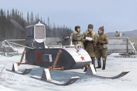 Trumpeter 1/35 Soviet Aerosan RF-8 - Franklin Hobbies Ltd