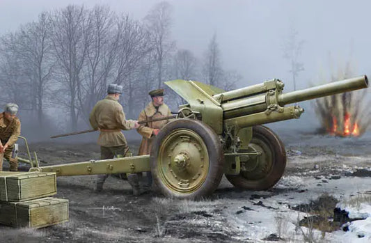 Trumpeter 1/35 Soviet 122mm Howitzer 1938 M-30 Early Version - Franklin Hobbies Ltd