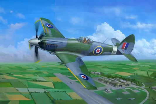 Trumpeter 1/48 Supermarine Spiteful F.MK.14 Fighter - Franklin Hobbies Ltd