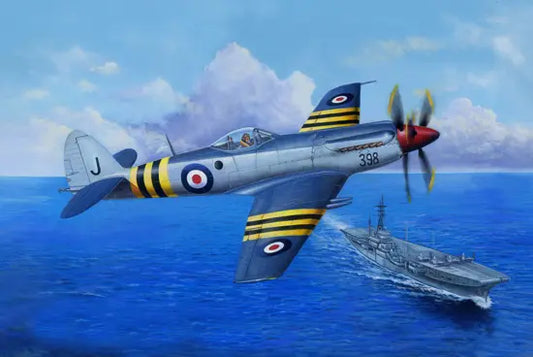 Trumpeter 1/48 Supermarine Seafang F.MK.32 Fighter - Franklin Hobbies Ltd