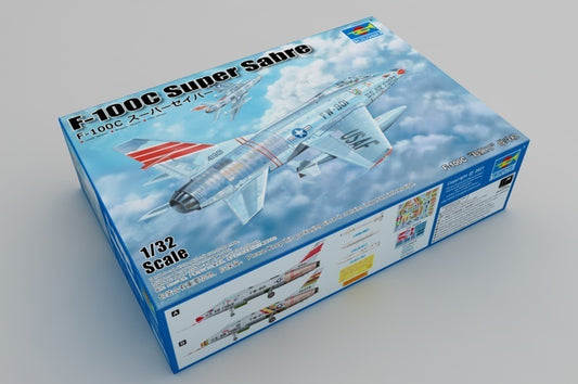 Trumpeter 1/32 F-100C Super Sabre Plastic Model Kit