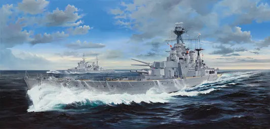 Trumpeter 1:200 HMS Hood Plastic Model Kit - Franklin Hobbies Ltd