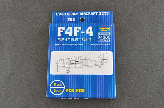 Trumpeter 1/200 F4F Plastic Model Kit - Franklin Hobbies Ltd