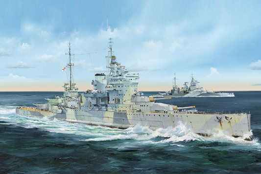 Trumpeter 1/350 Battleship HMS Queen Elizabeth Plastic Model Kit