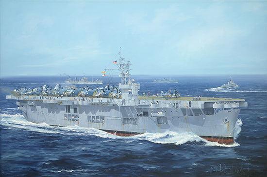 Trumpeter 1/350 USS CVE-26 Sangamon Plastic Model Kit