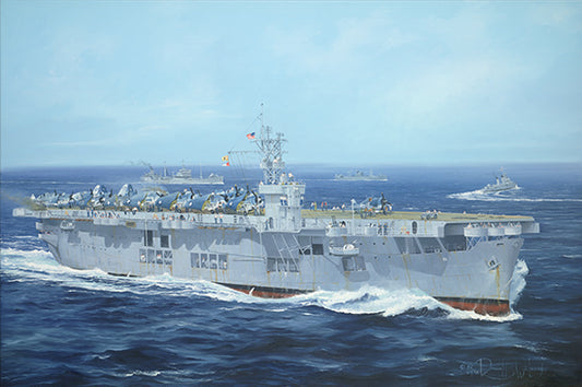 Trumpeter 1/350 USS CVE-26 Sangamon Plastic Model Kit