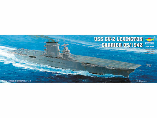Trumpeter 1/350 U.S. CV-2 Lexington 05/1942 Plastic Model Kit