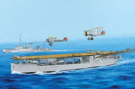 Trumpeter 1/350 USS Langley CV-1 Plastic Model Kit - Franklin Hobbies Ltd