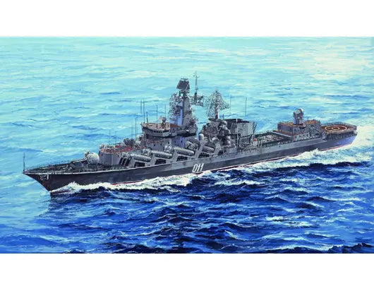 Trumpeter 1/700 Russian Navy Slava Class Cruiser Marshal Ustinov - Franklin Hobbies Ltd