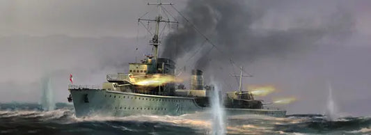 Trumpeter 1/700 German Zerstorser Z-21 1940 Trumpeter