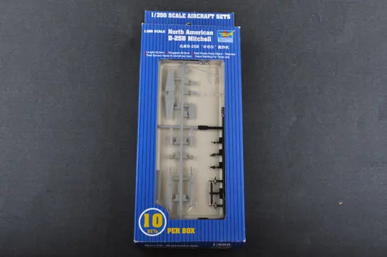 Trumpeter 1/350 B25B Mitchell (10pcs./box) - Franklin Hobbies Ltd