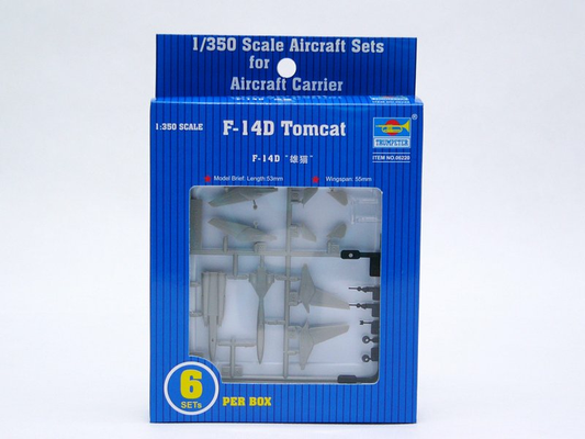 Trumpeter 1/350 F-14D Tomcat (6pcs./box) Plastic Model Kit