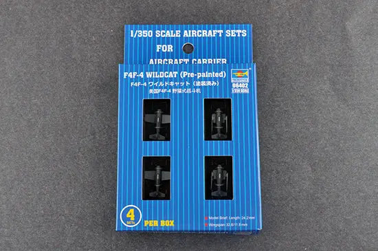 Trumpeter 1/350 F4F-4 WILDCAT(Pre-painted) Plastic Model Kit - Franklin Hobbies Ltd