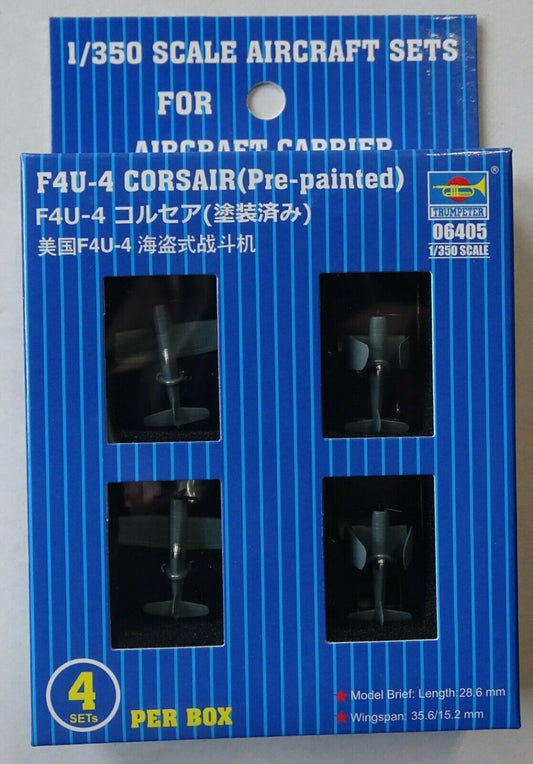 Trumpeter 1/350 F4U-4 CORSAIR(Pre-painted) Plastic Model Kit