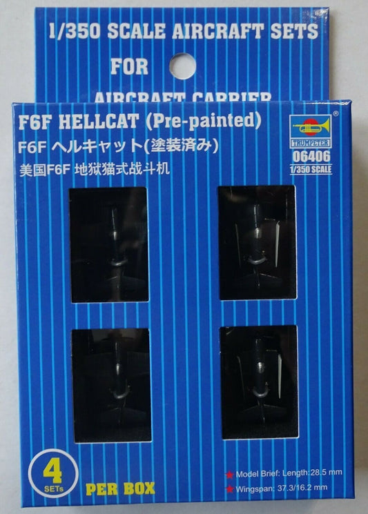 Trumpeter 1/350 F6F HELLCAT (Pre-painted) Plastic Model Kit