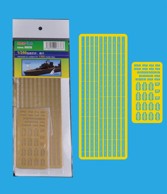 Trumpeter 1/350 Handrails & Ladders for 1/350 model ship - Franklin Hobbies Ltd