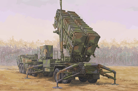 Trumpeter 1/72 M983 HEMTT & M901 Launching Station w/MIM-104 (PAC-2) Plastic Model Kit [07158] - Franklin Hobbies Ltd