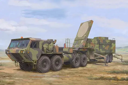 Trumpeter 1/72 MPQ-53 C-Band Tracking Radar Plastic Model Kit - Franklin Hobbies Ltd