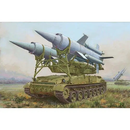 Trumpeter 1/72 Soviet 2K11A TEL w/9M8M Missile "Krug-a"(SA-4 Ganef) Plastic Model Kit [07178] - Franklin Hobbies Ltd
