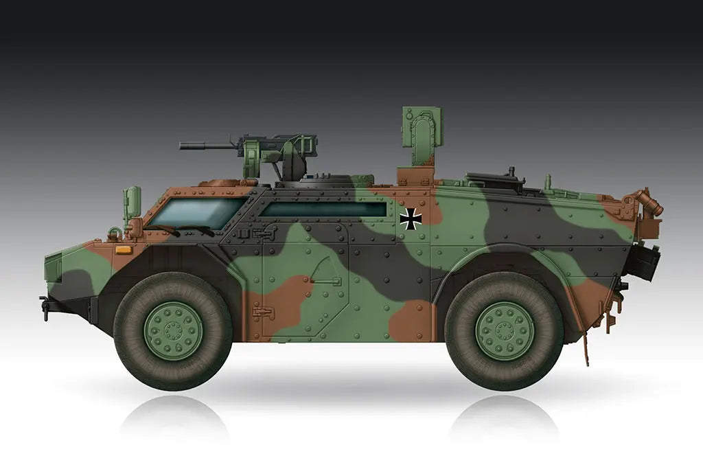 Trumpeter 1/72 German Fennek LGS - German Version Plastic Model Kit Trumpeter
