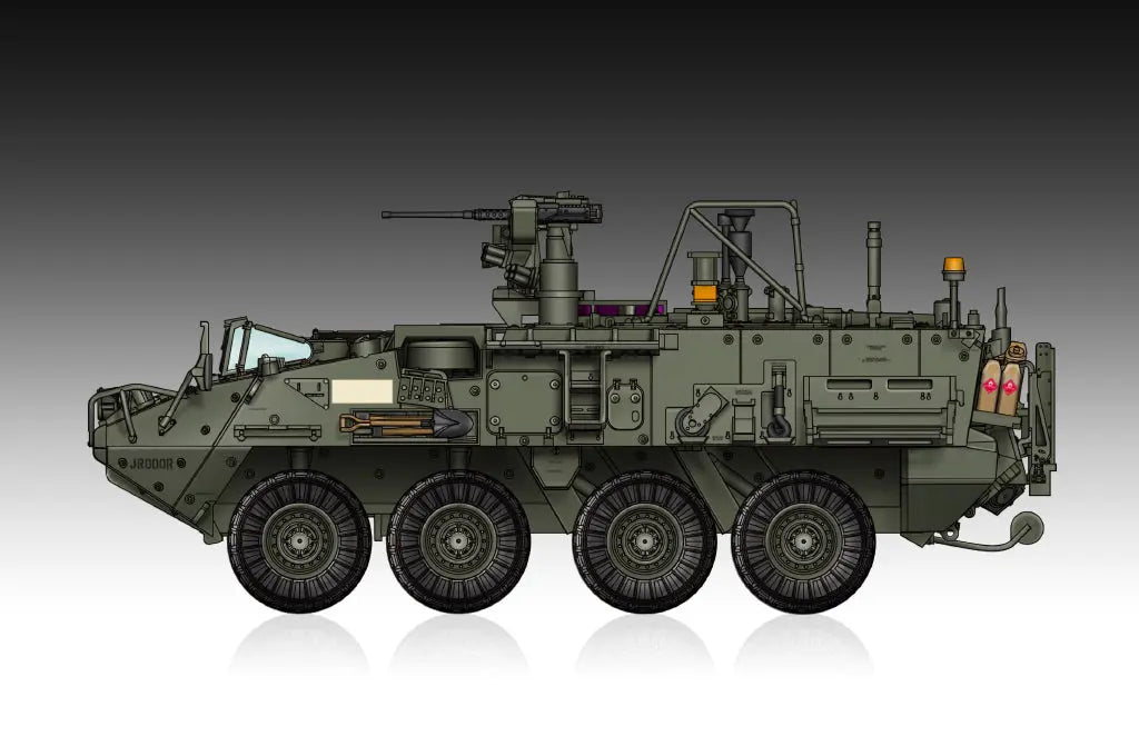 Trumpeter 1/72 US M1135 Stryker NBC RV Plastic Model Kit Trumpeter