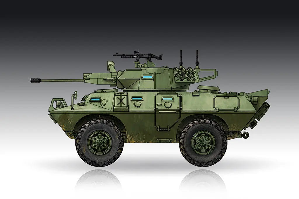 Trumpeter 1/72 V-150 Commando w/20mm cannon Plastic Model Kit Trumpeter
