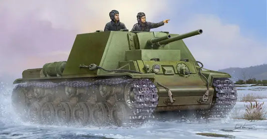 Trumpeter 1/35 Soviet KV-7 Mod 1941 - Franklin Hobbies Ltd