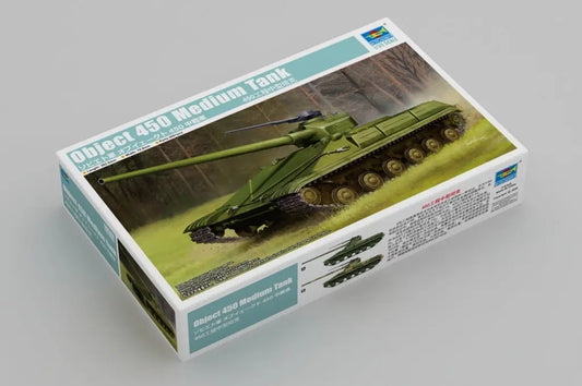 Trumpeter 1/35 Object 450 Medium Tank Plastic Model Kit - Franklin Hobbies Ltd