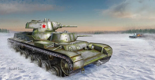 Trumpeter 1/35 Soviet SMK Heavy Tank Plastic Model Kit - Franklin Hobbies Ltd