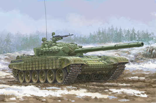 Trumpeter 1/35 Soviet T-72 Ural with Kontakt-1 Reactive Armor Plastic Model Kit
