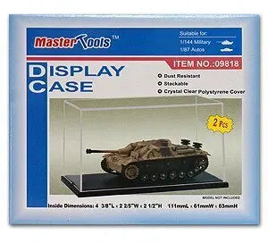 Trumpeter Plastic Display Case 111 x 61 x 63mm - Franklin Hobbies Ltd