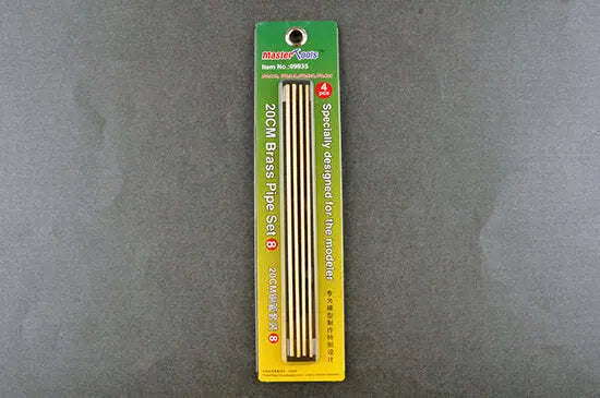 Trumpeter 20CM Brass Pipe Set 8 - Franklin Hobbies Ltd