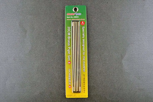 Trumpeter 20CM Brass Pipe Set 8 - Franklin Hobbies Ltd